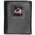 Colorado Avalanche® Leather Tri-fold Wallet